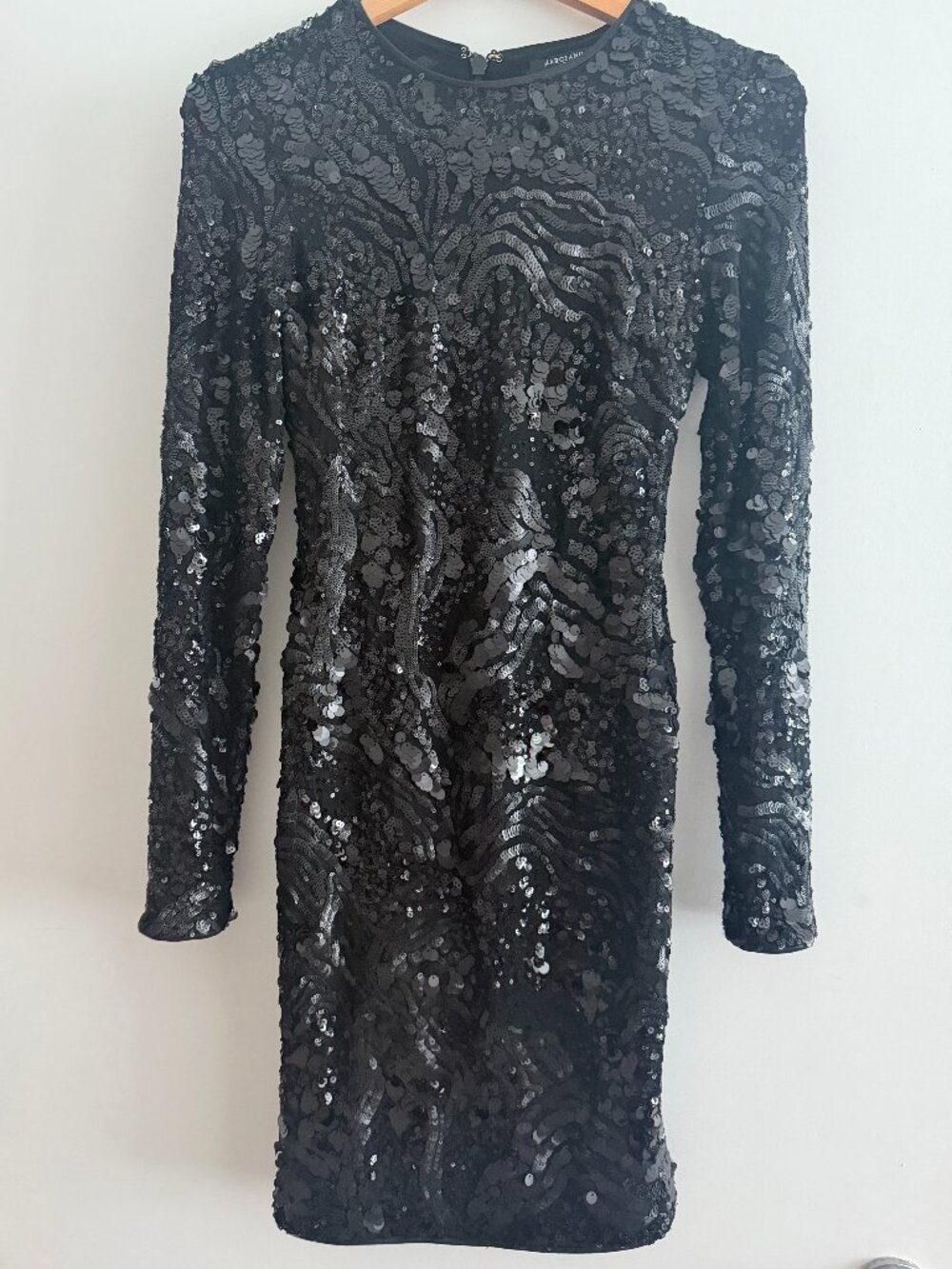 Marciano Guess Tera cocktail dress size 6 black sequins